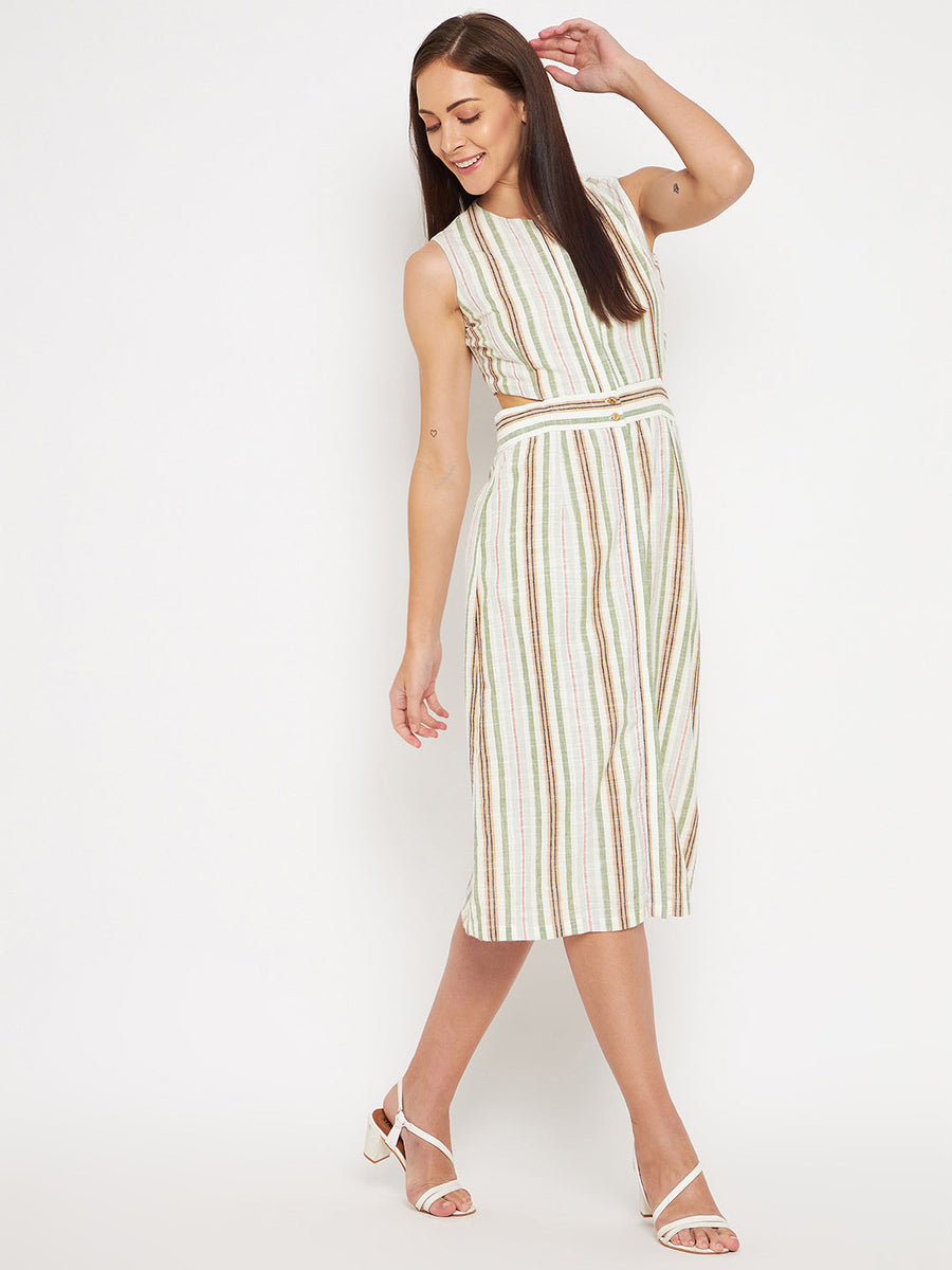 Camla Beige Dress For Women
