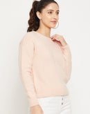 Camla Women Peach Sweater