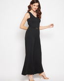 Camla Black Jumpsuit For Women