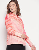 Camla Peach Women Shirts