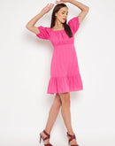 Camla Pink Dress For Women