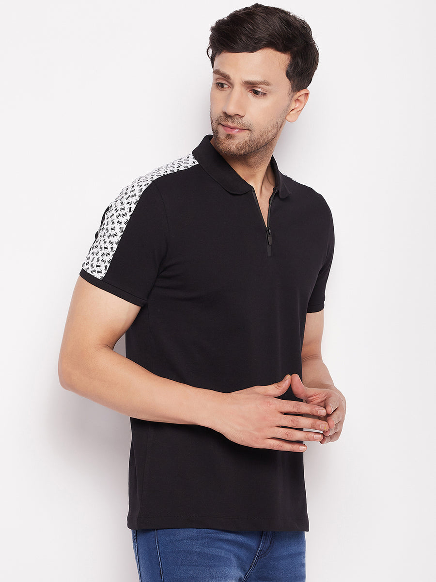 Camla Regular Fit Polo Collar  T-shirt