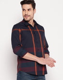 Camla Navy Men Shirt