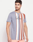 Camla Grey Men T- Shirt