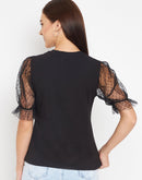 Camla Black T- Shirt For Women
