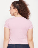 Camla Purple Women T- Shirt