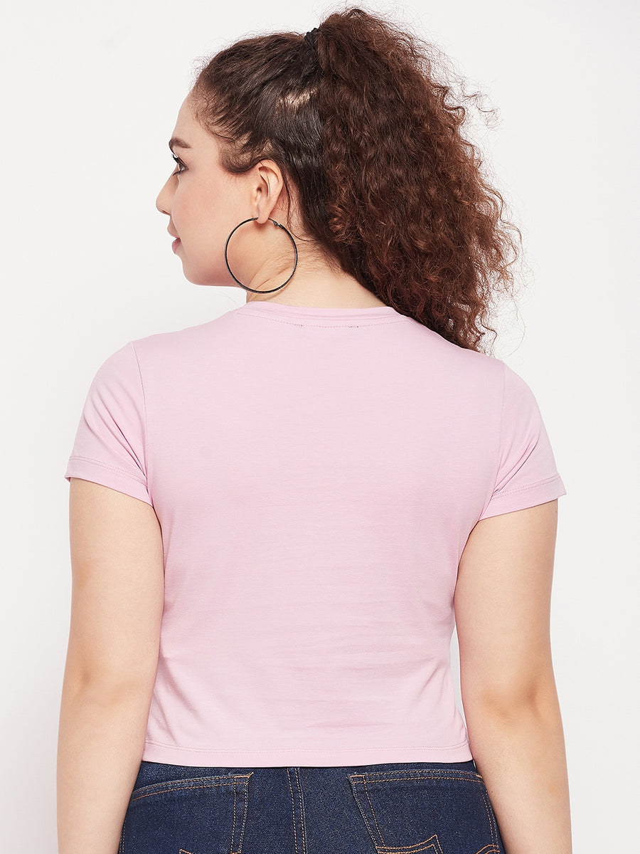 Camla Purple Women T- Shirt