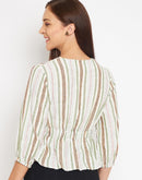 Camla Beige Shirt For Women