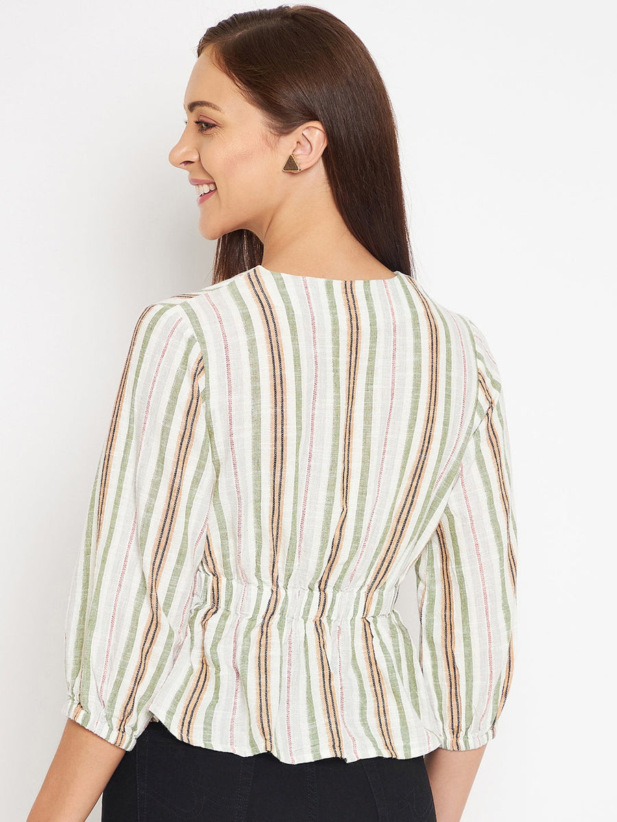 Camla Beige Shirt For Women