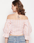 Camla Barcelona Peach Women Top