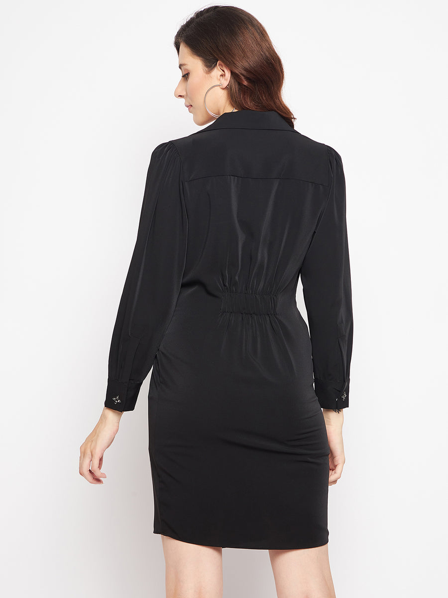Camla Black Women Dress