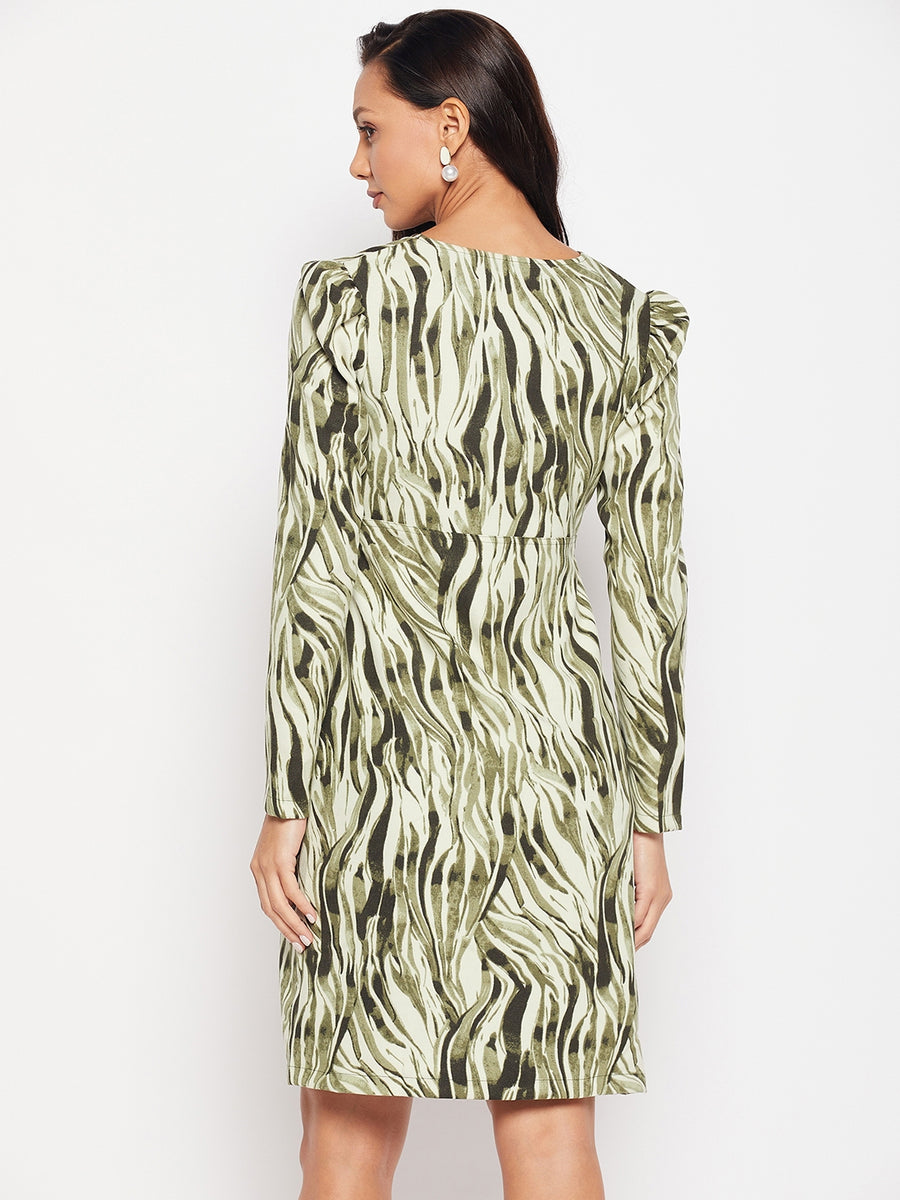 Camla Olive Women Dress
