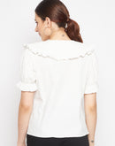Camla Barcelona White Women Top