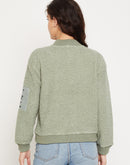 Camla Barcelona Women's Green Sweatshirt