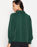 Camla Green Women Shirt