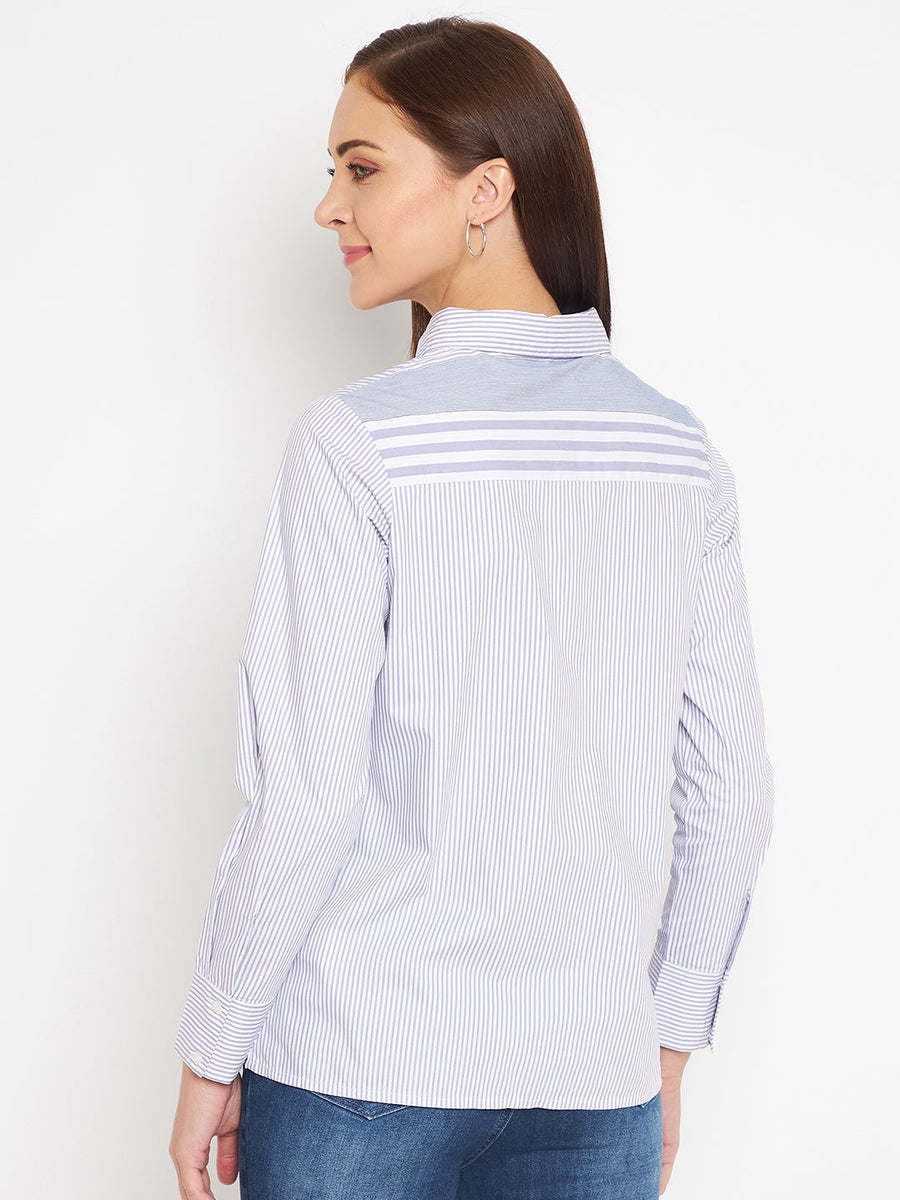 Camla Mauve Shirts For Women