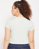 Camla Green Women T- Shirt