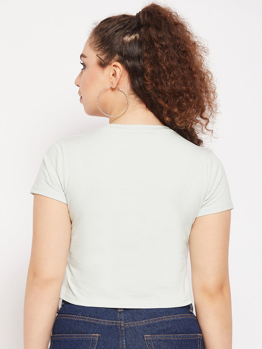 Camla Green Women T- Shirt