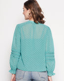 Camla Barcelona Green Women Top