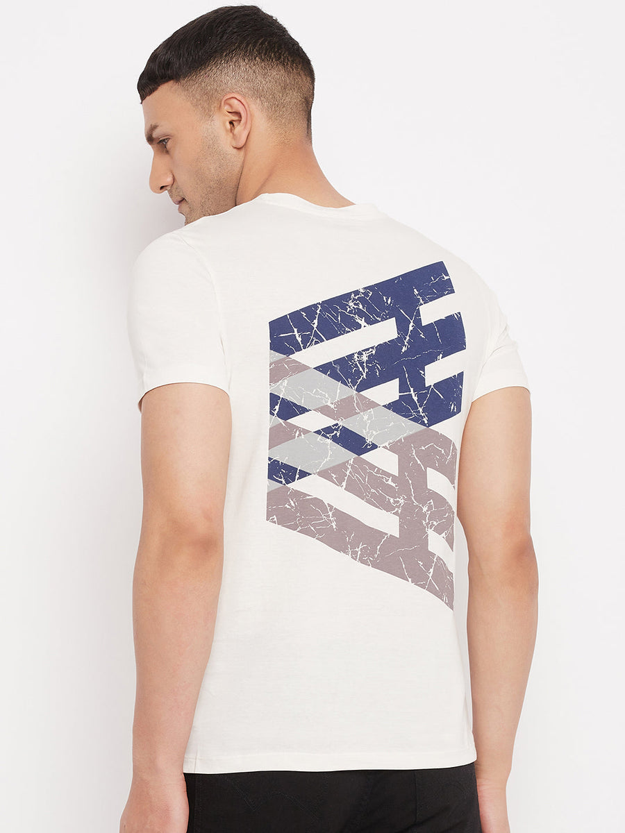 Camla White T- Shirt For Men