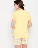 Msecret Women Yellow Night Suit