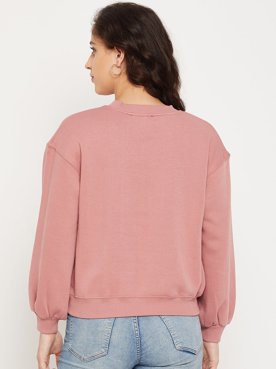 Camla Women Pink Sweatshirt