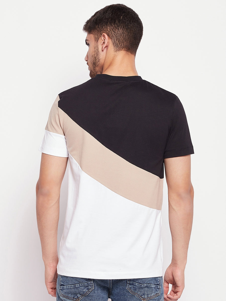 Camla Black Men T- Shirt