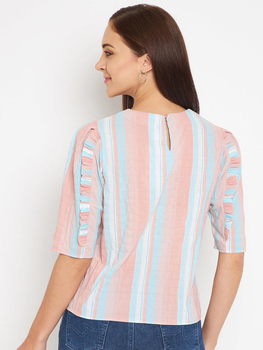 Camla Pink  Top For Women