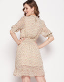 Camla Barcelona Yellow Floral Dress