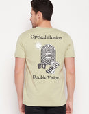 Camla Green Men T- Shirt
