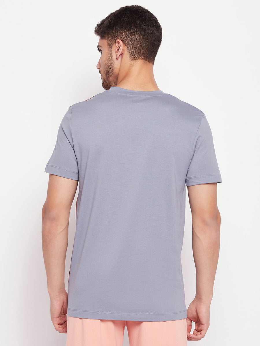 Camla Grey Men T- Shirt