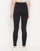 Camla Barcelona Pink Strap Black Jeggings