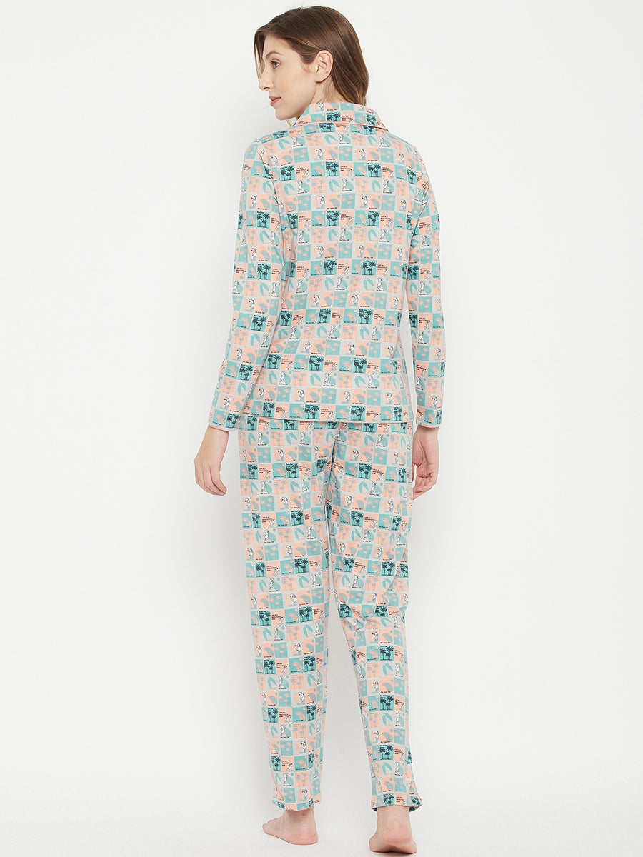 MSecret Printed Pyjamas for Women