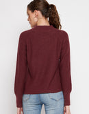 Camla Barcelona Shimmery Rust Red Sweater