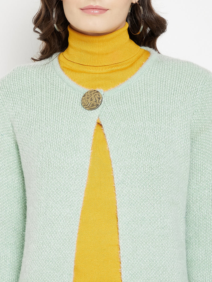 Madame  Green Long Sweater