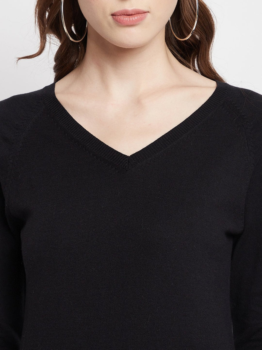Madame  Black Color Sweater