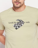 Camla Green Men T- Shirt