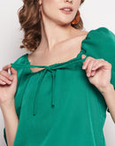 Camla Barcelona Green Women Top