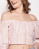 Camla Barcelona Peach Women Top