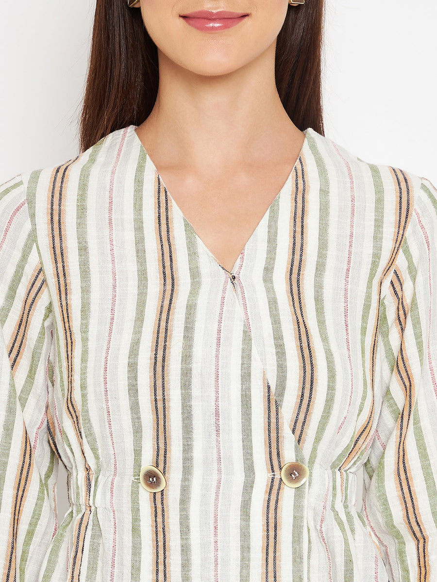 Camla Beige Shirt For Women