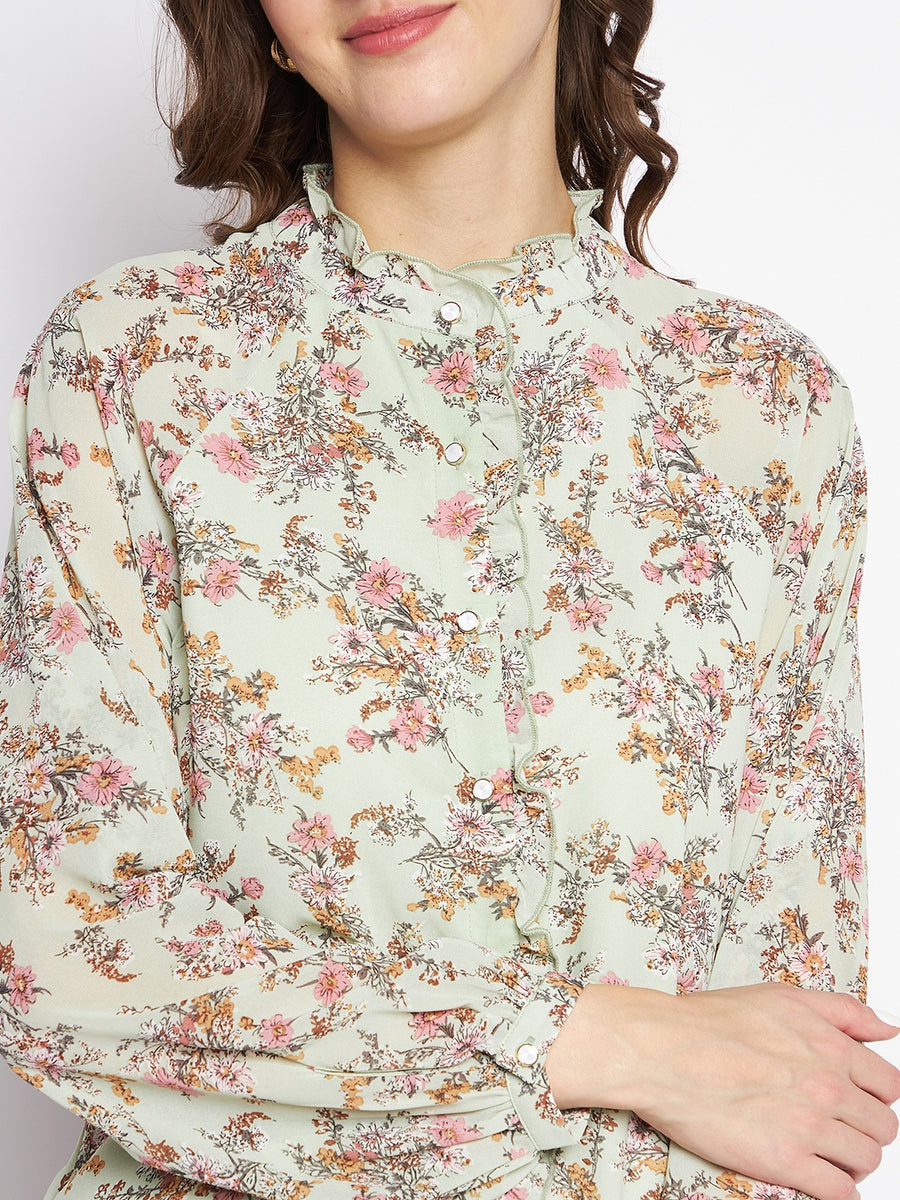 Madame Floral Print Shirts