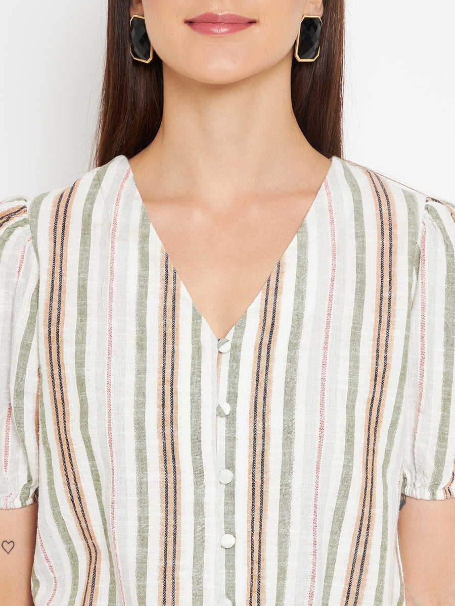 Camla Beige  Top For Women