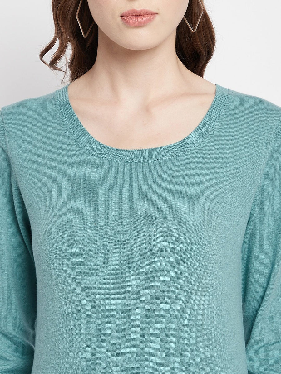 Madame  Aqua Color Sweater