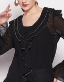Camla Barcelona Black Women Top