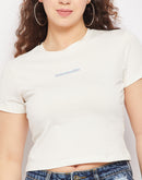Camla White Women T- Shirt