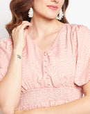 Camla Barcelona Peach Women Dress