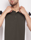 Camla Colourblocked Polo Collar T-shirt
