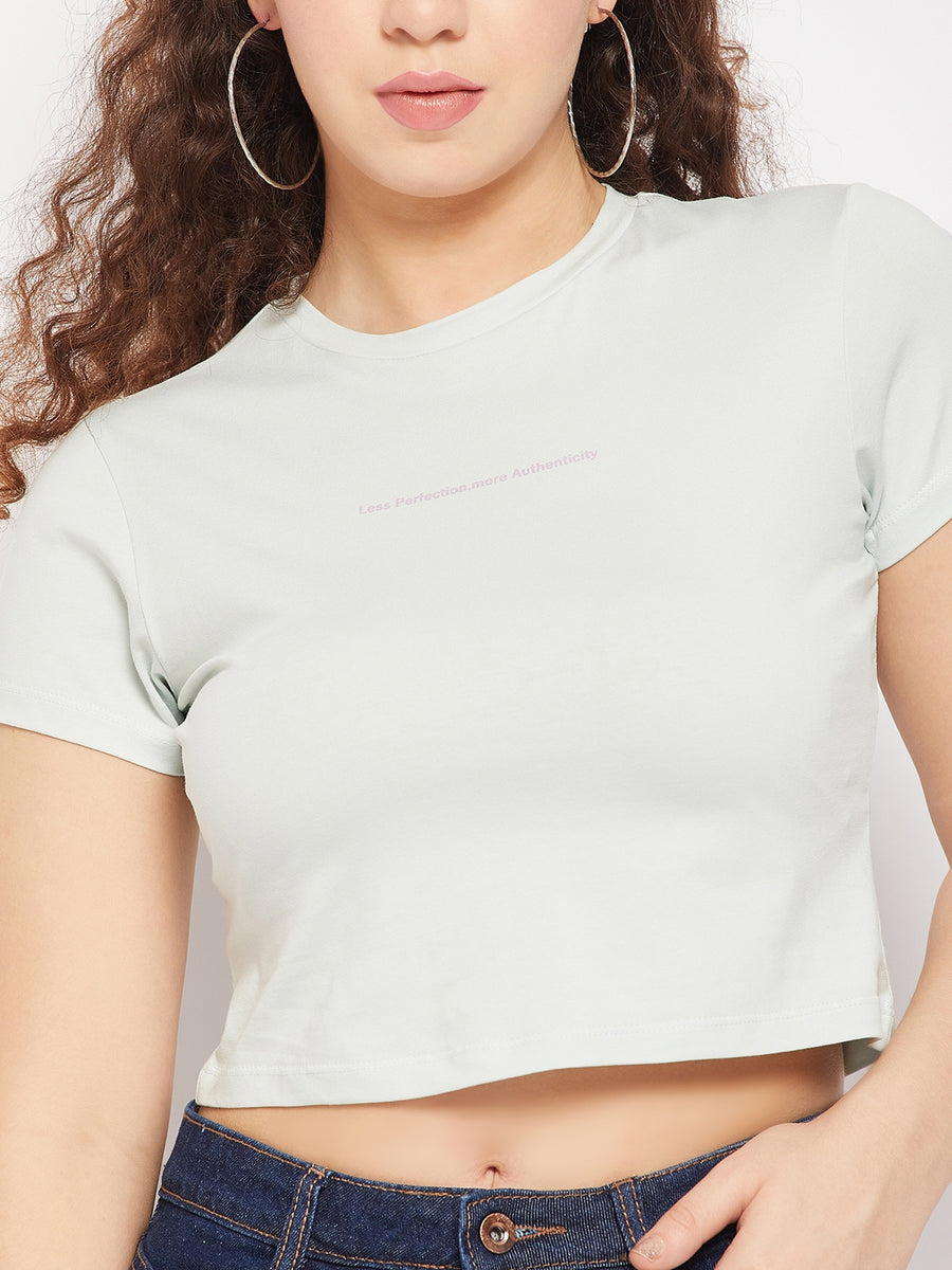 Camla Green Women T- Shirt