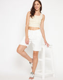 Camla Barcelona White Shorts