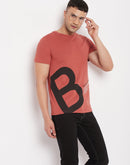 Camla Rust T- Shirt For Men